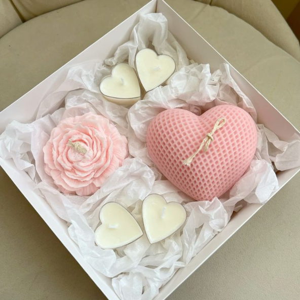 set nến thơm quà tặng Valentine